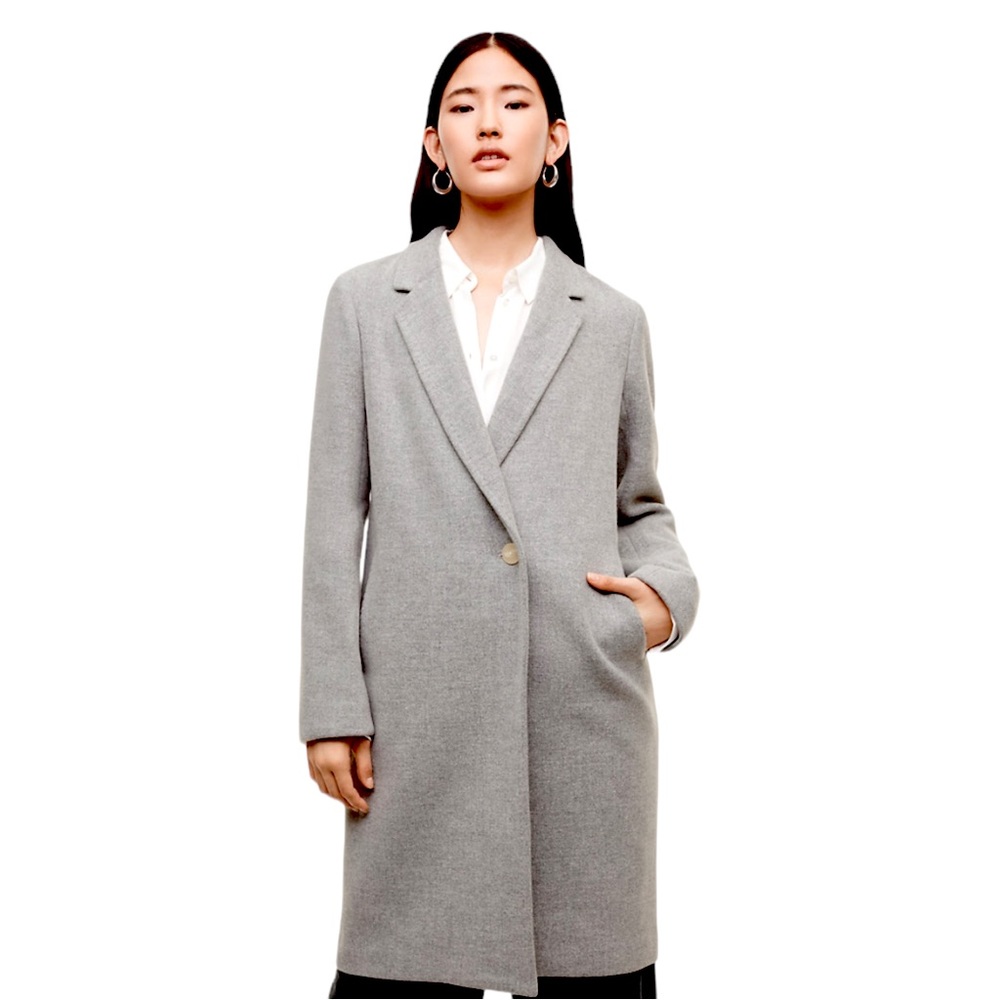 Aritzia Babaton Stedman Grey Wool & Cashmere Jacket